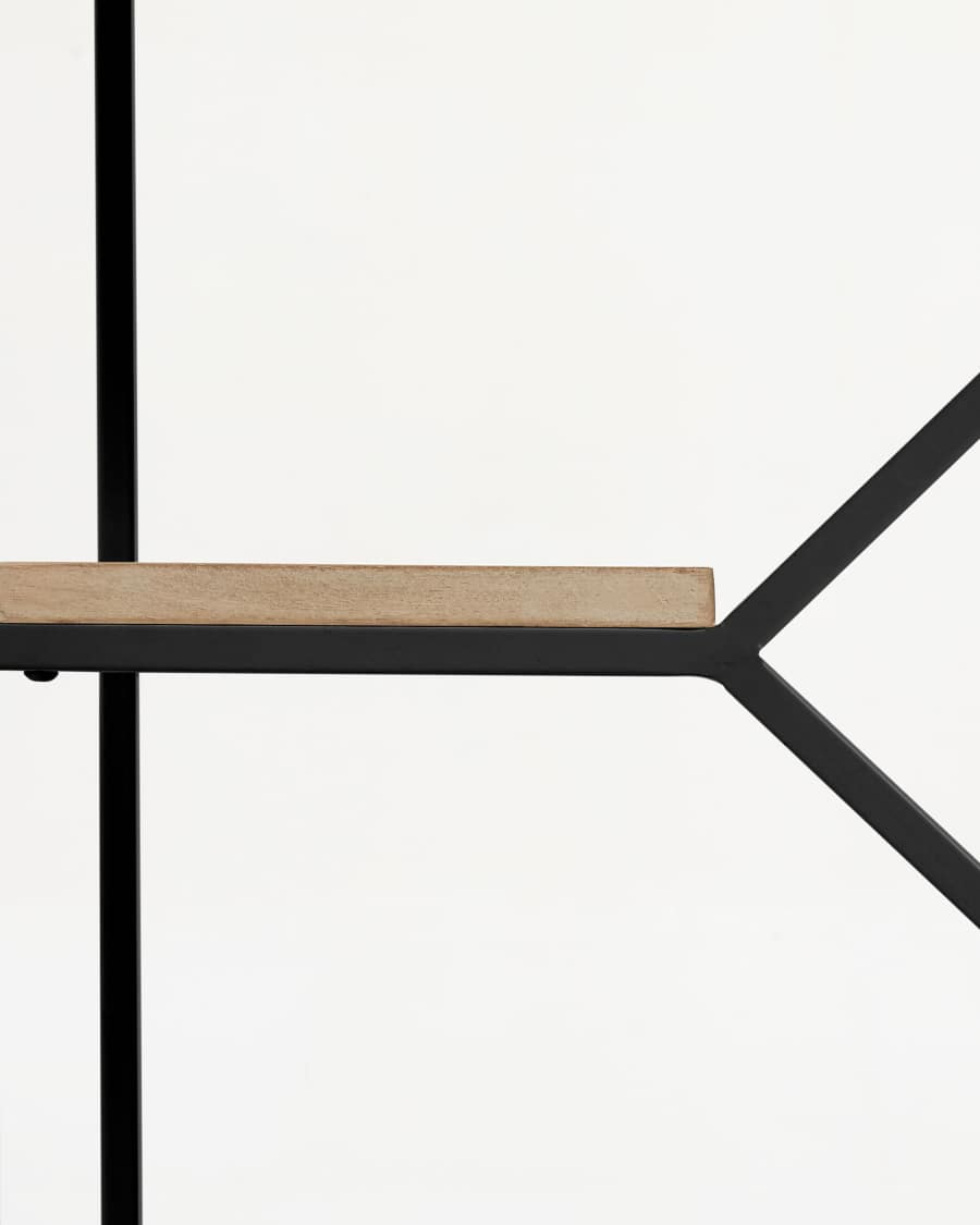 Push shelving unit 80 x 93,5 cm black