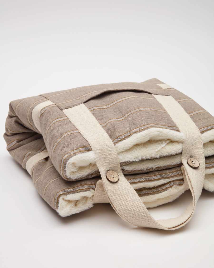 Couverture de voyage pour animaux Toby marron