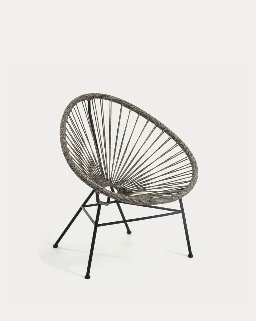 Dark grey Samantha armchair