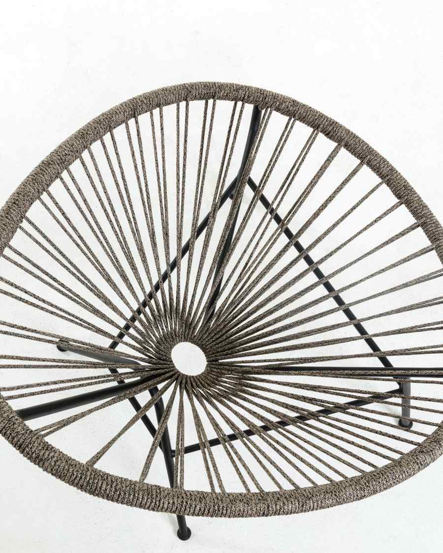 Dark grey Samantha armchair