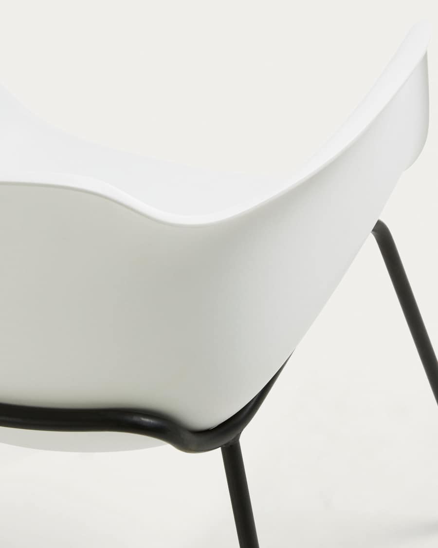 White Khasumi chair