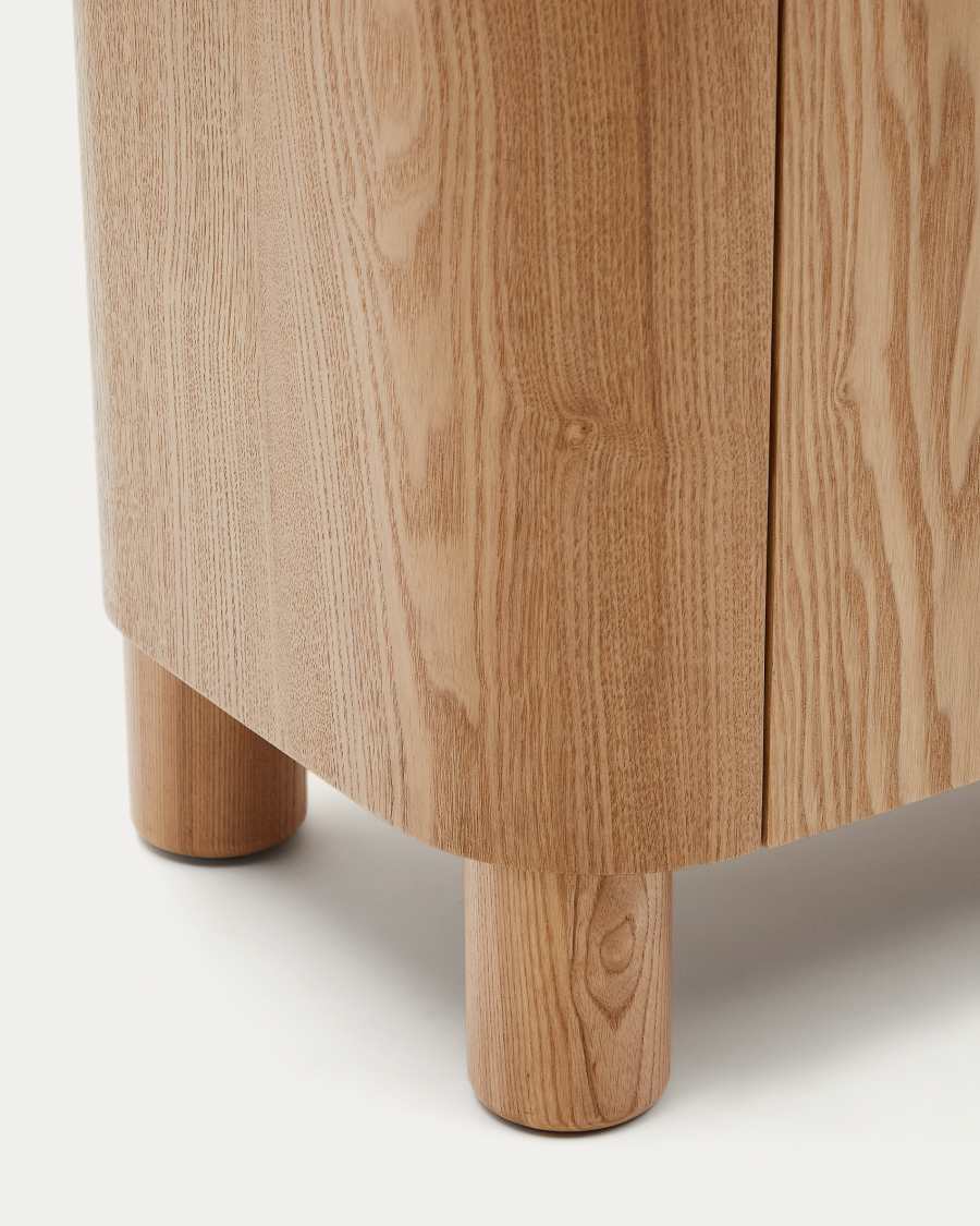 Salaya sideboard in  ash plywood FSC Mix Credit, 200 cm x 79 cm