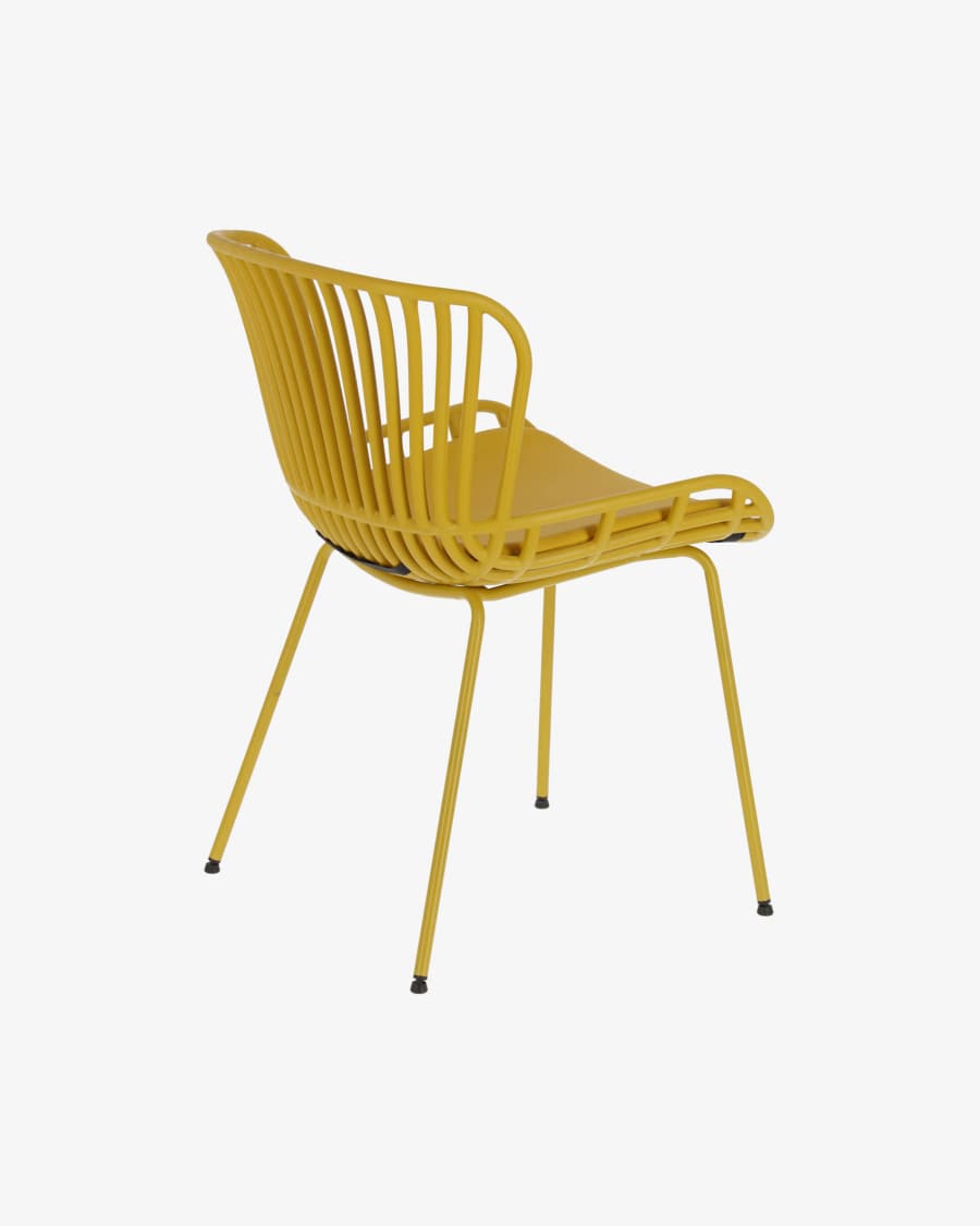 Surpik outdoor chair in yellow