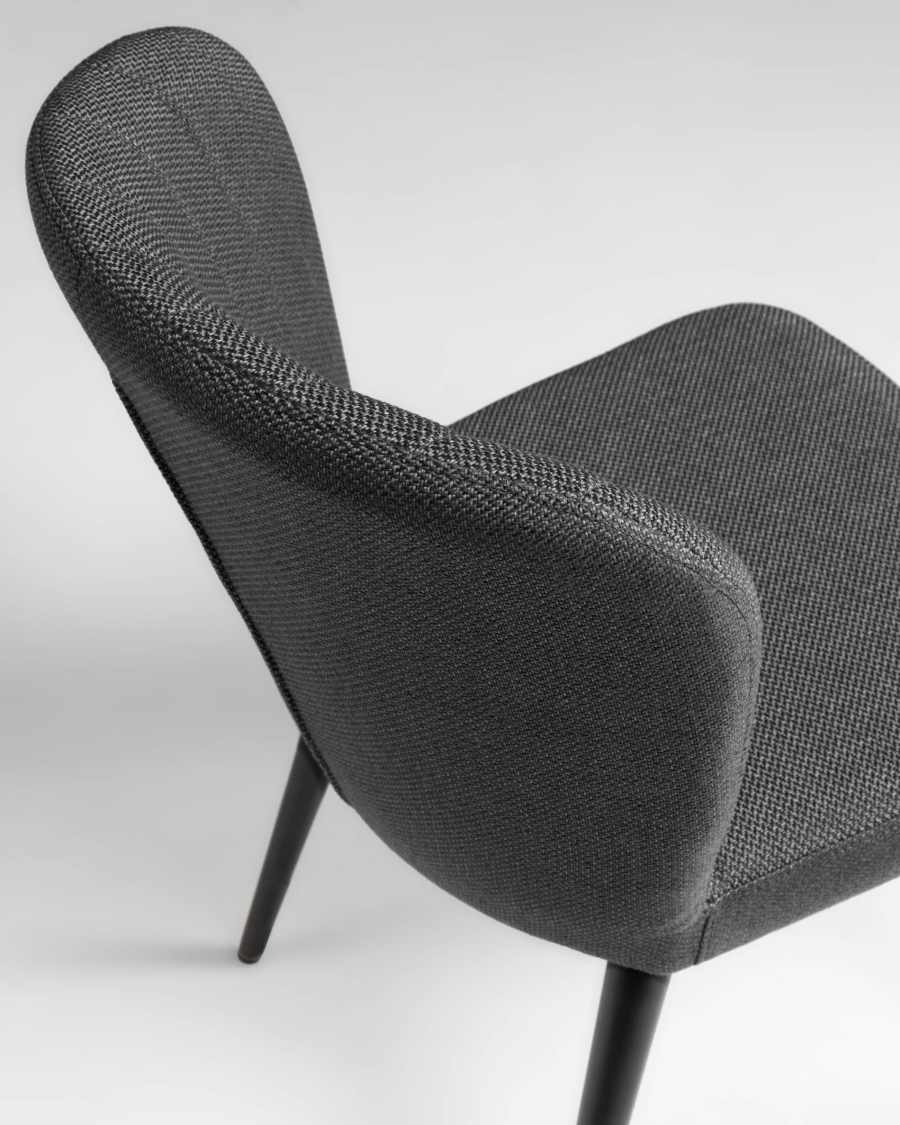 Madge dark grey chair