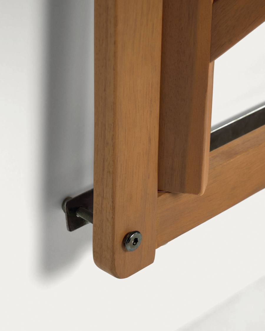 Amarillis folding balcony table made from solid acacia wood, 40 x 42 cm FSC 100%