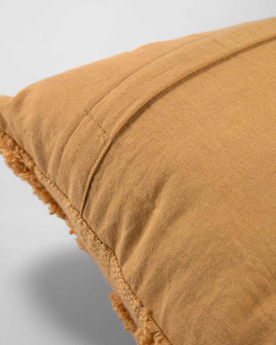 Κάλυμμα μαξιλαριού Xayoxhira 45 x 45 εκ, κιτρινό-μουσταρδί