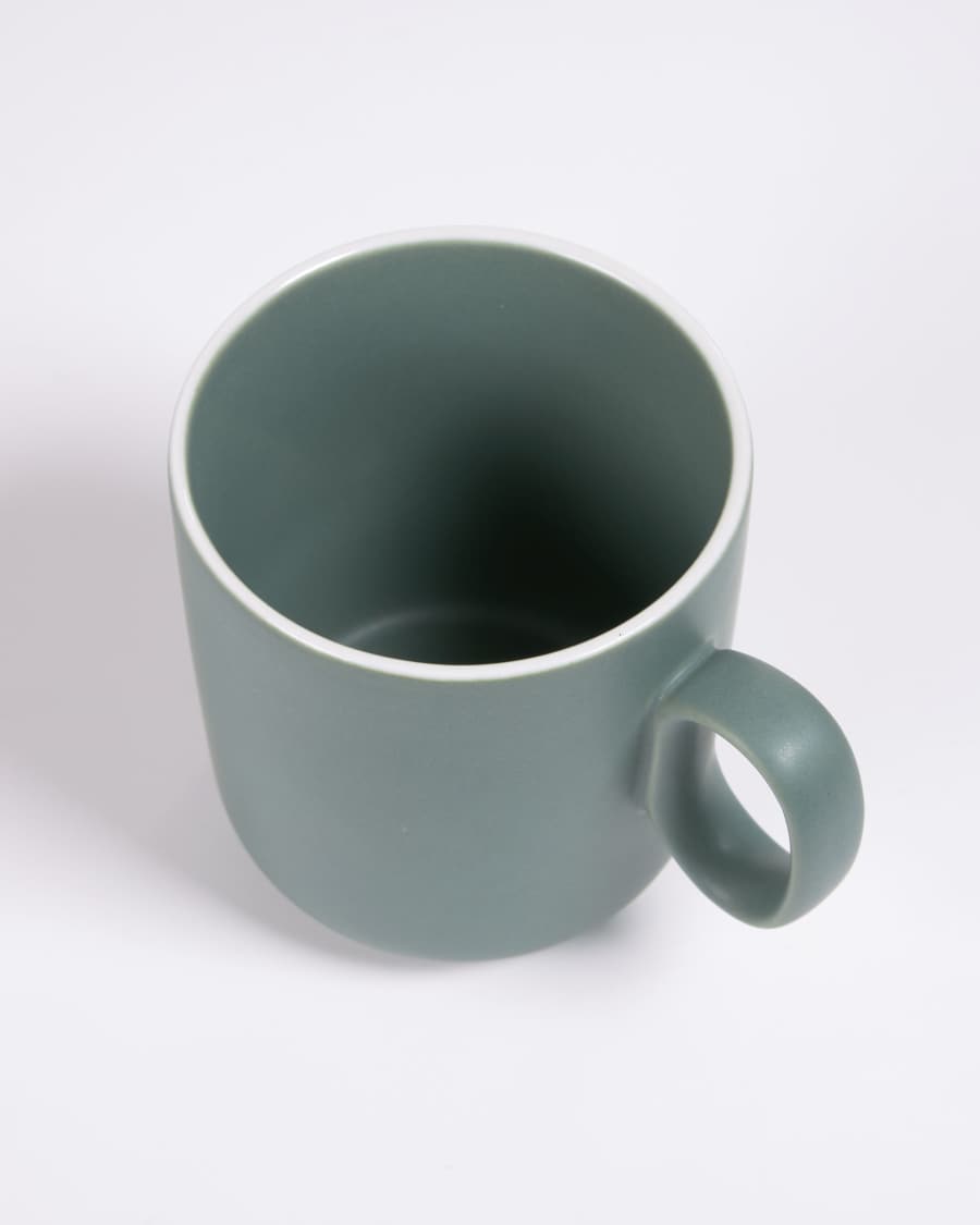 Shun mug in green porcelain