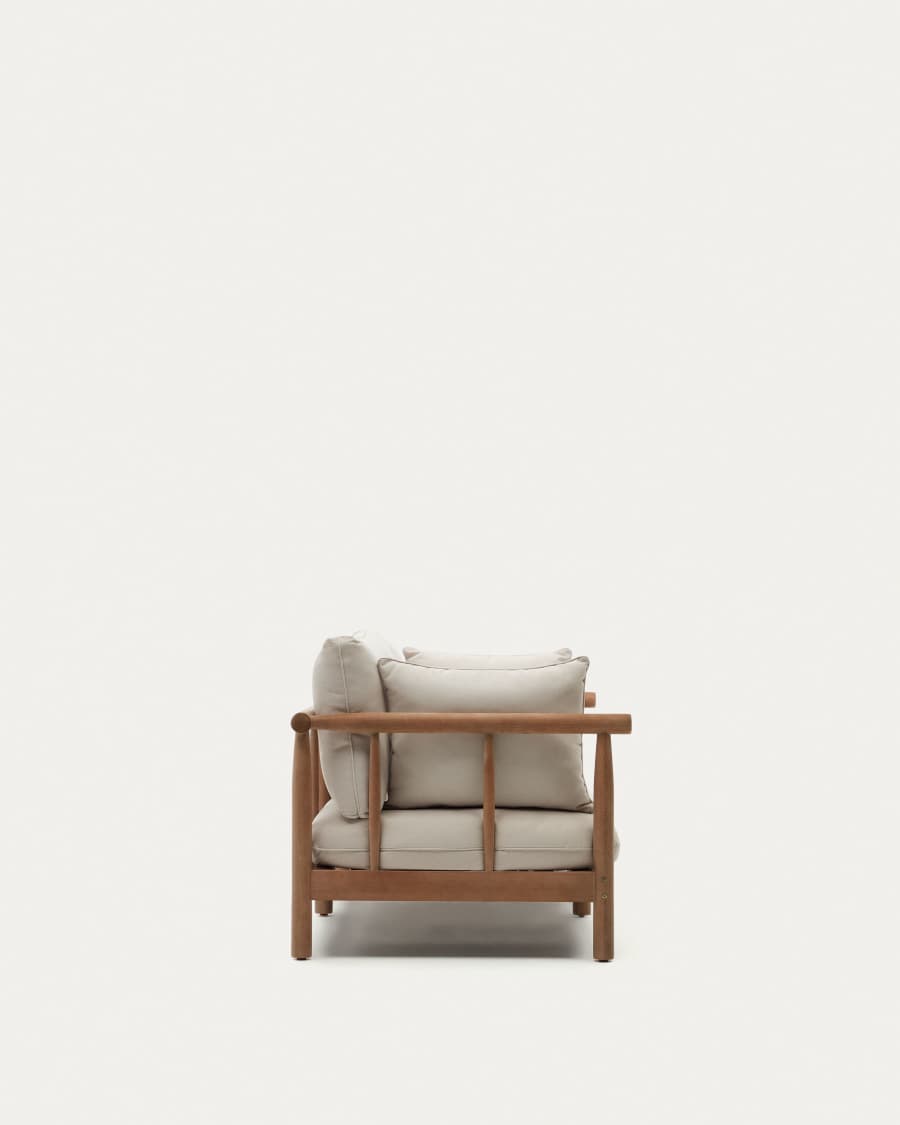Sacova 2 seater sofa, made from solid eucalyptus wood 195 cm