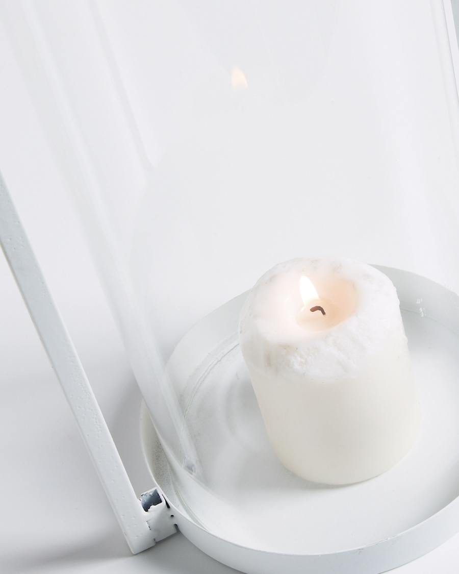 Portacandela Sudema bianco