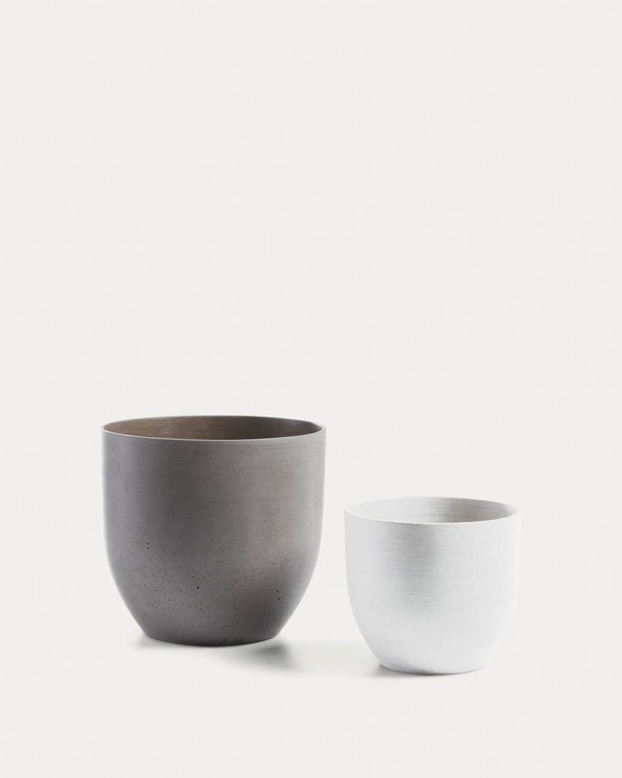 Set Lula da 2 vasi Ø 22 cm / Ø 16 cm