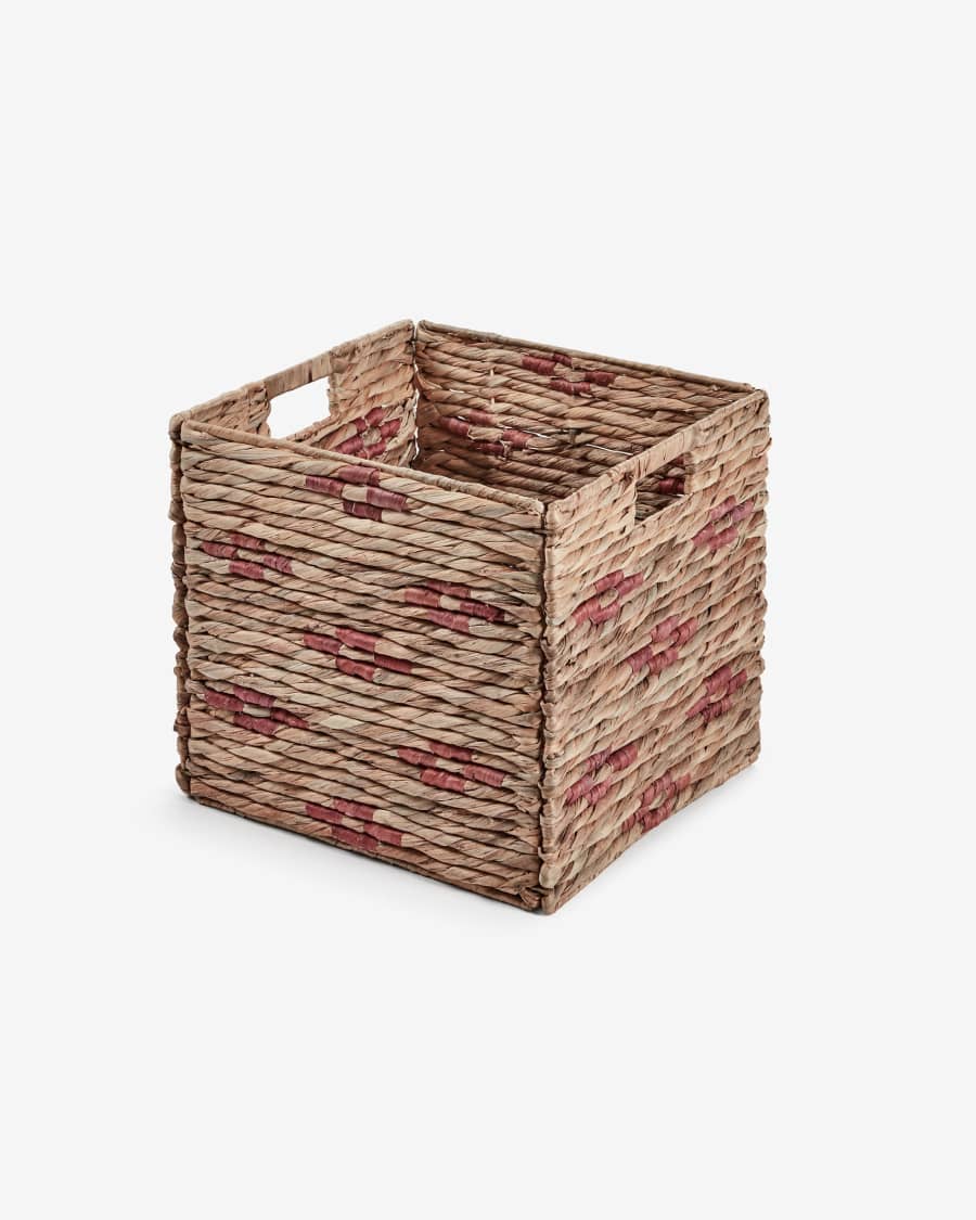 Wooland basket in coral