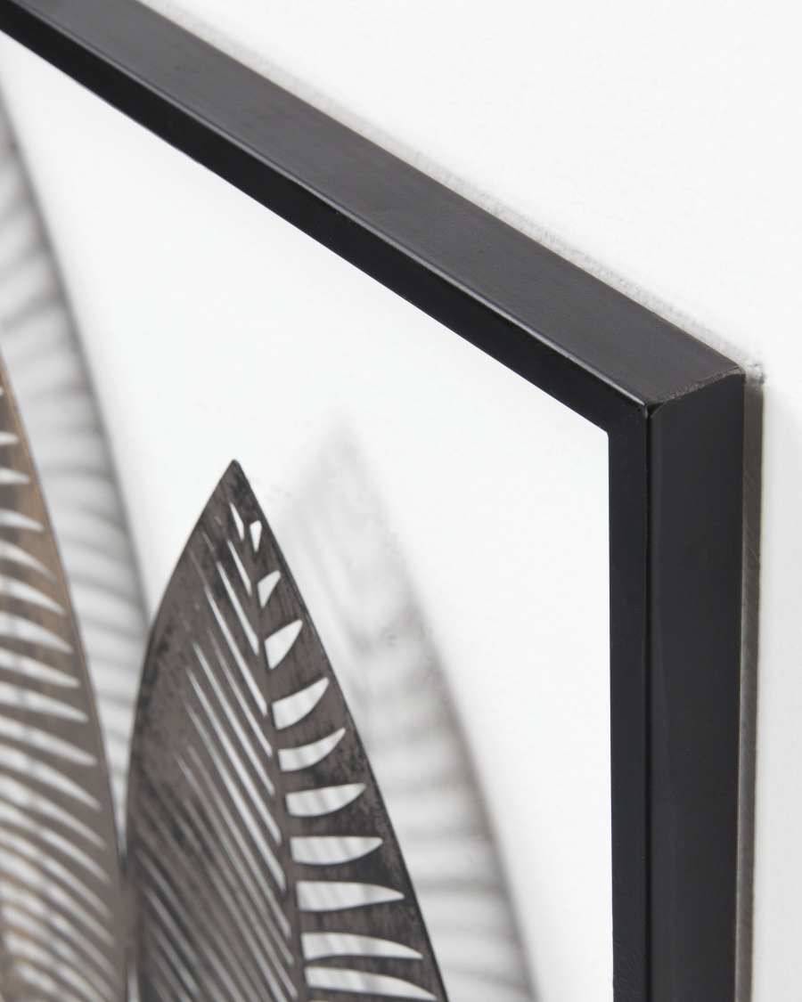 Wand Objekt Blätter 52,5 x 95 cm
