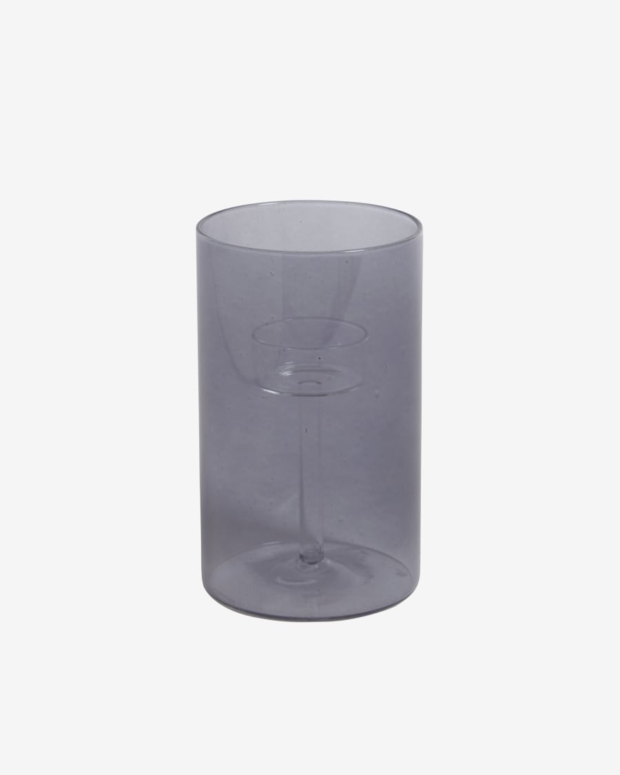 Μεγάλο κηροπήγιο Rylee, σκούρο γκρι