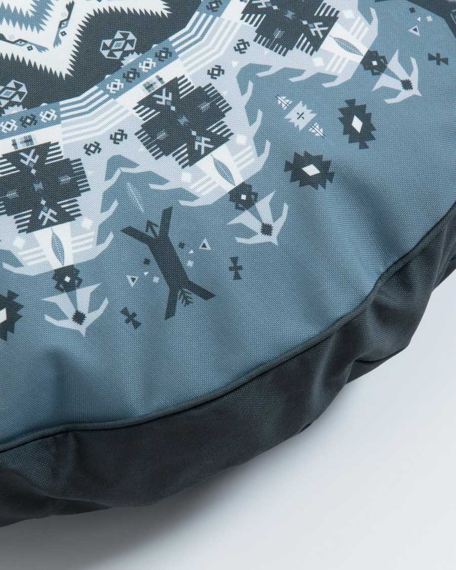 Pouf Ashleen Ø 60 cm grigio