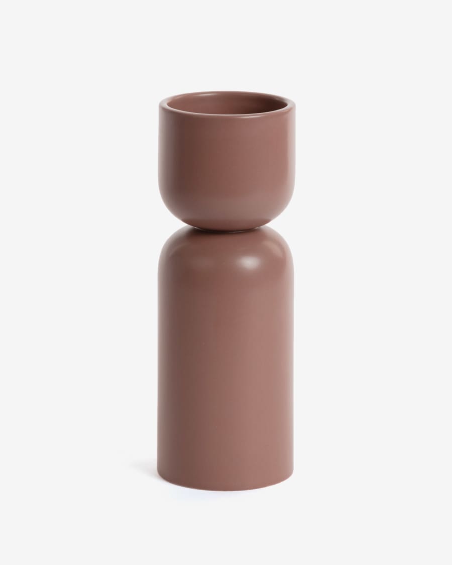 Anni vase in brown