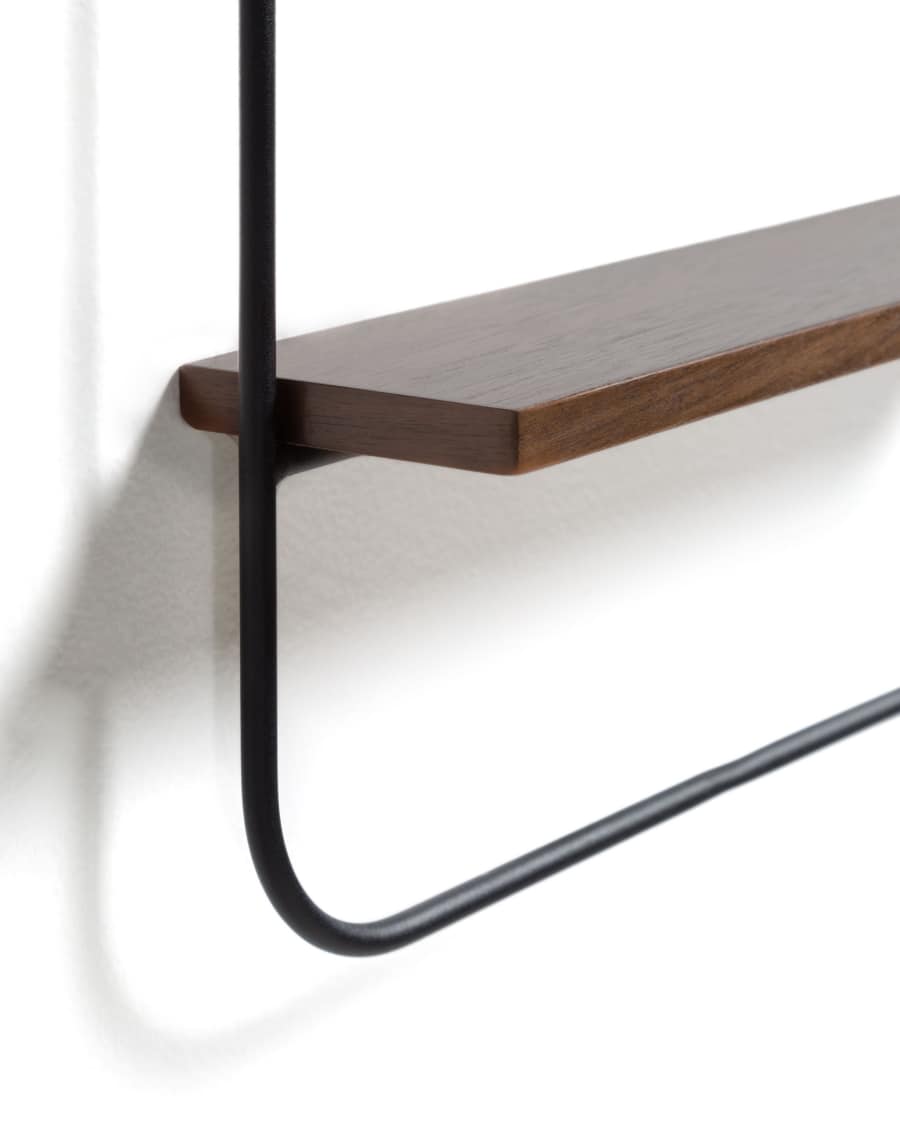 Καθρέπτης Marcolina, ατσάλι και MDF, 37x58εκ