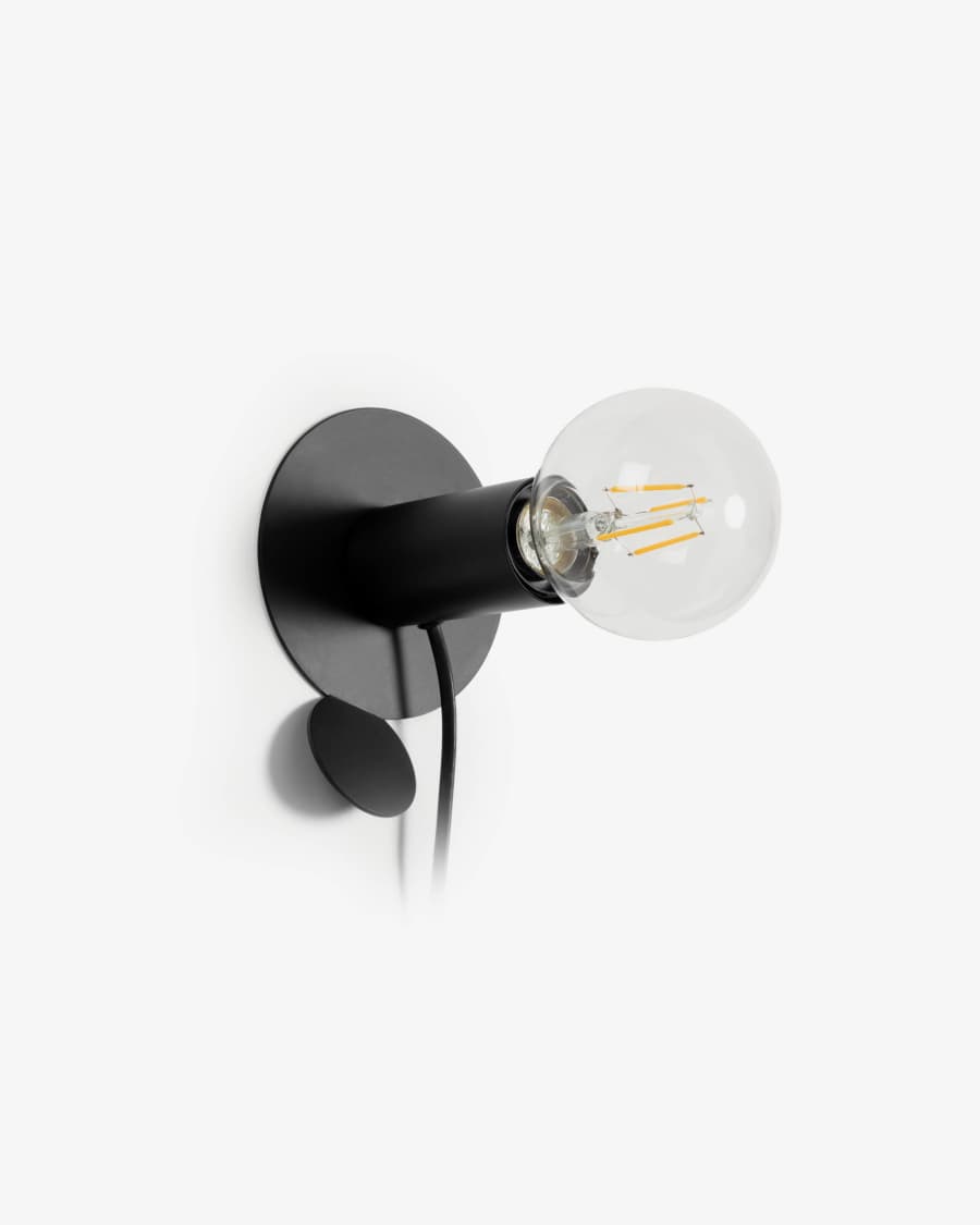 Black table lamp or Danitz wall lamp