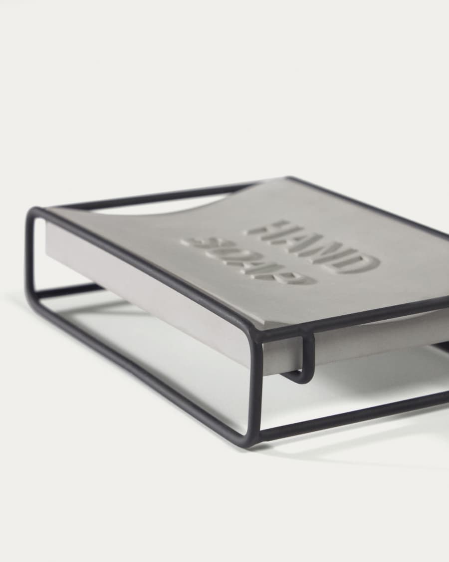 Jainen black soap dish