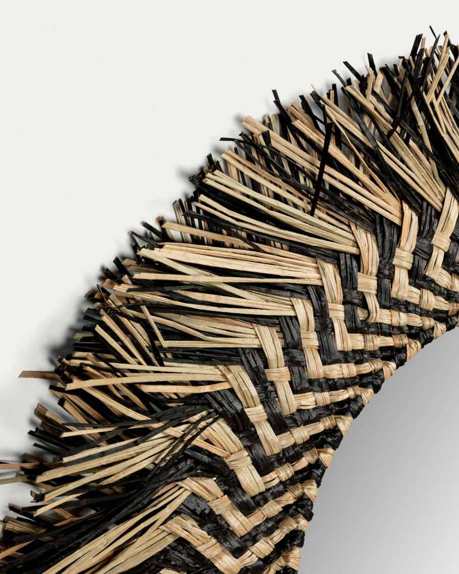 Καθρέπτης Takashi, φυσικές ίνες, Ø60εκ