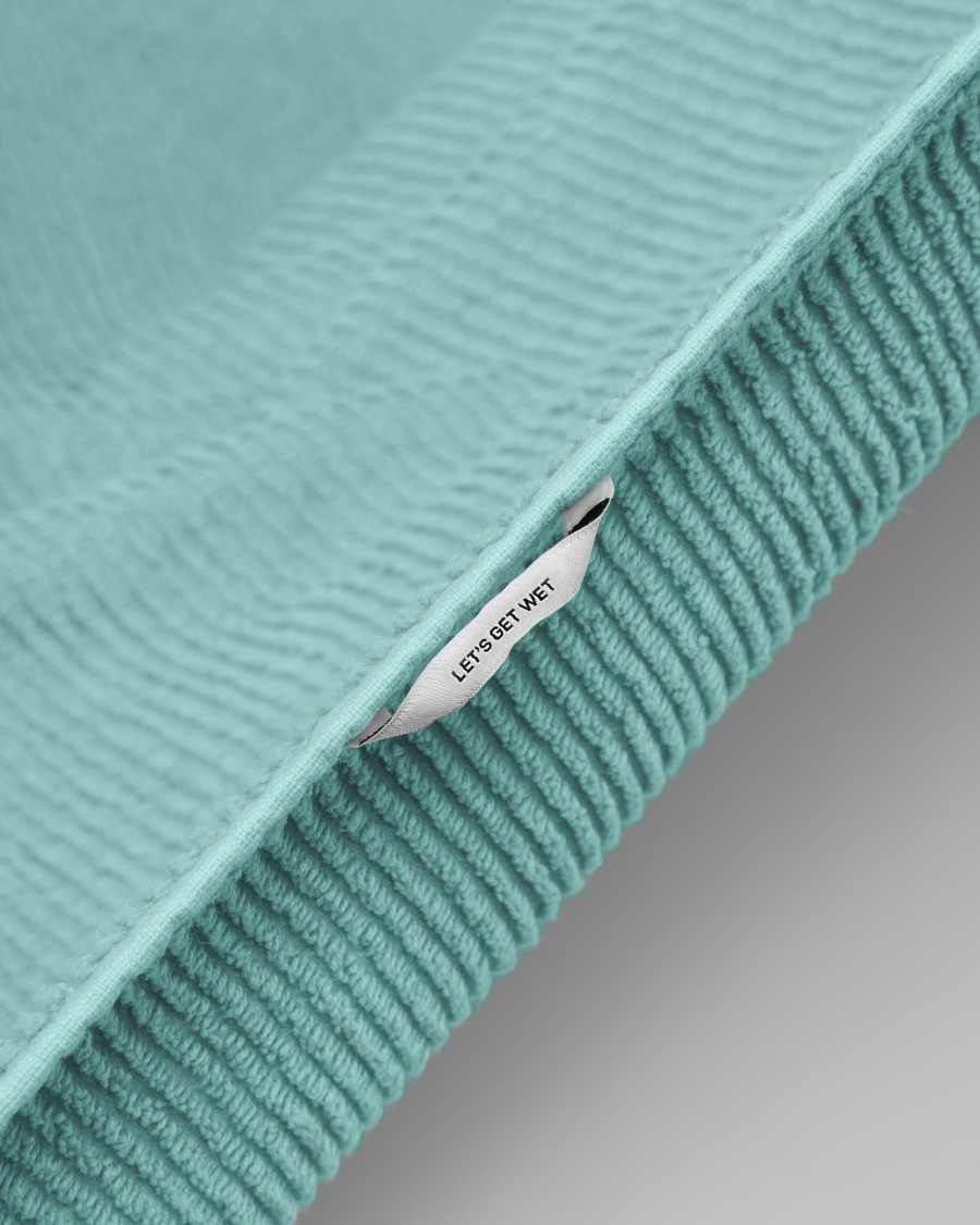 Miekki kleines Handtuch Bad, türkis