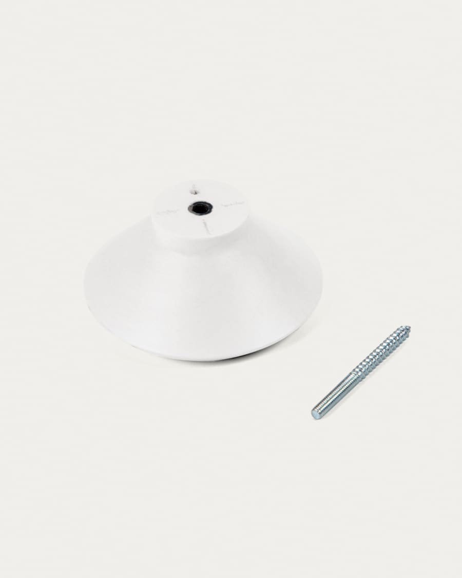 Set of 3 Nadua hangers in solid wood with a natural, white beech finish