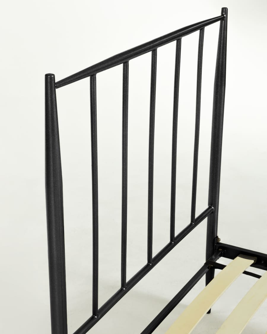 Lit Natacha 90 x 190 cm graphite