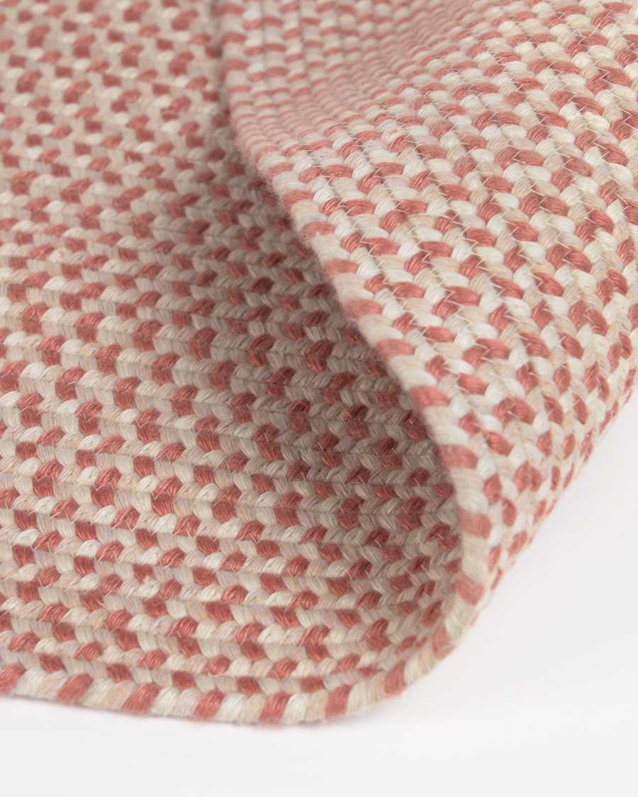 Στρογγυλό χαλί Rodhe, 100% PET, τερακότα, Ø100εκ