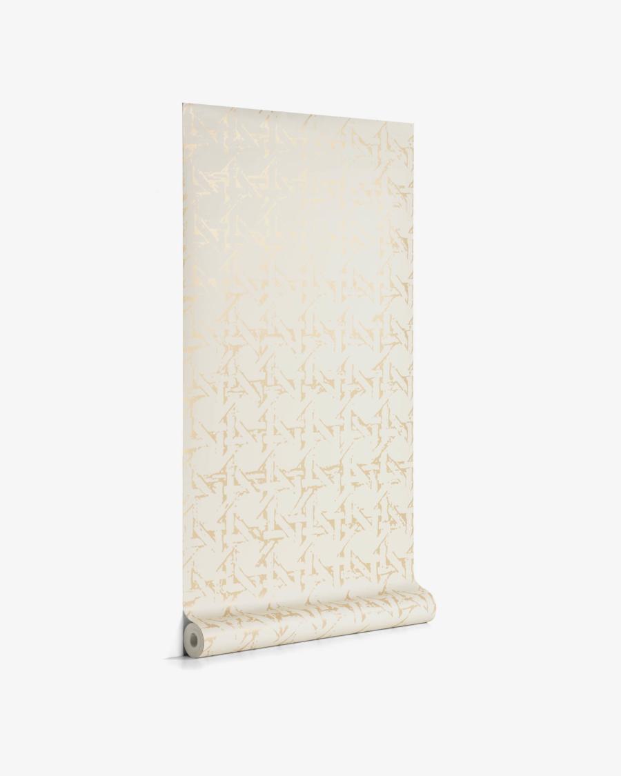 Viveka 10 x 0,53 m beige and gold wallpaper FSC MIX Credit