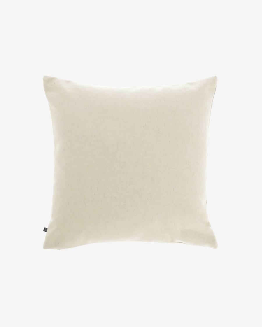 Beige Nedra cushion cover 45 x 45 cm