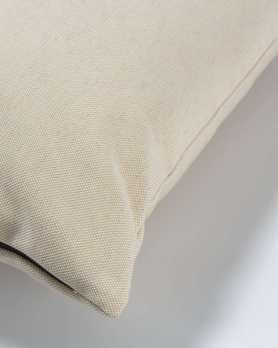 Beige Nedra cushion cover 45 x 45 cm