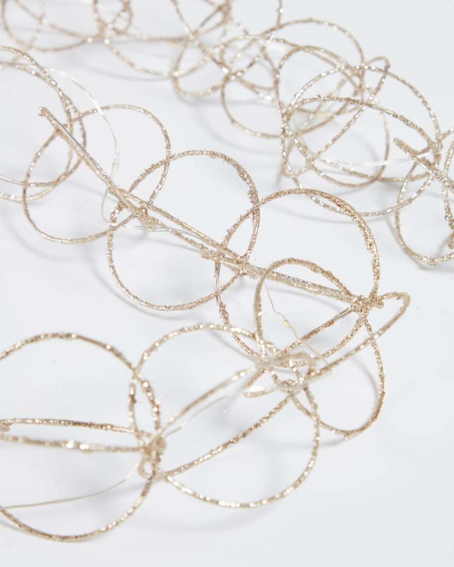 Stelly golden Christmas lights 1,9 m