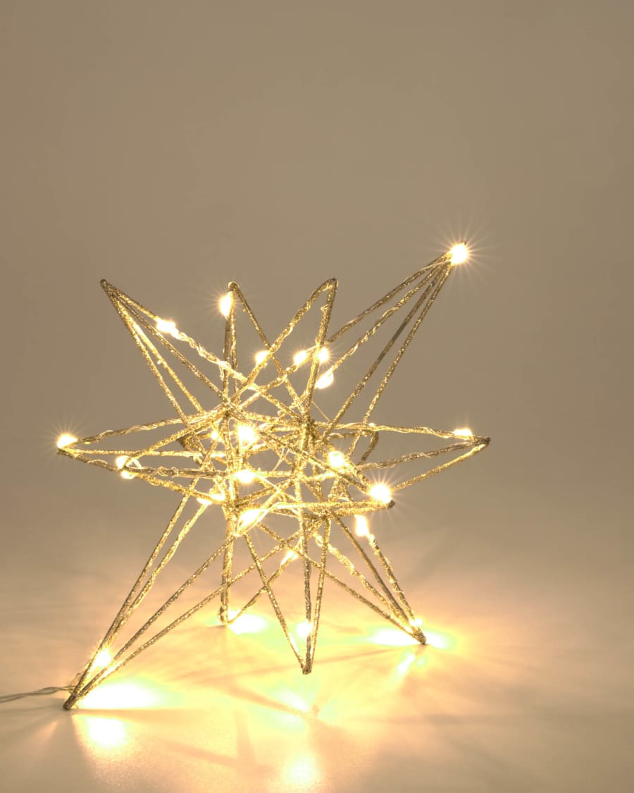 Nicoletta small star light in gold