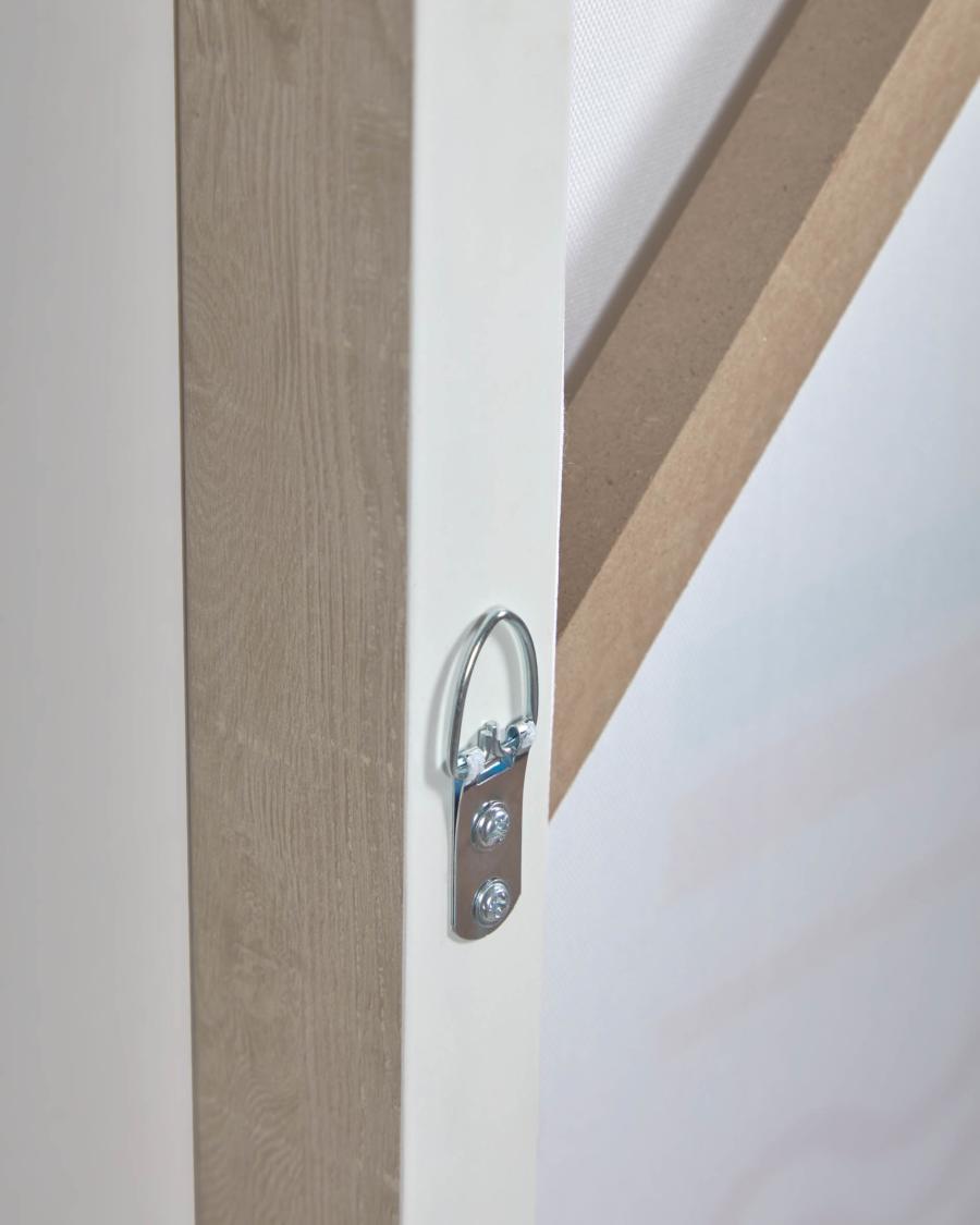 Gelsina blue circle picture wood frame 50 x 50 cm