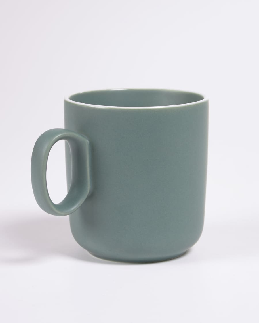Shun mug in green porcelain