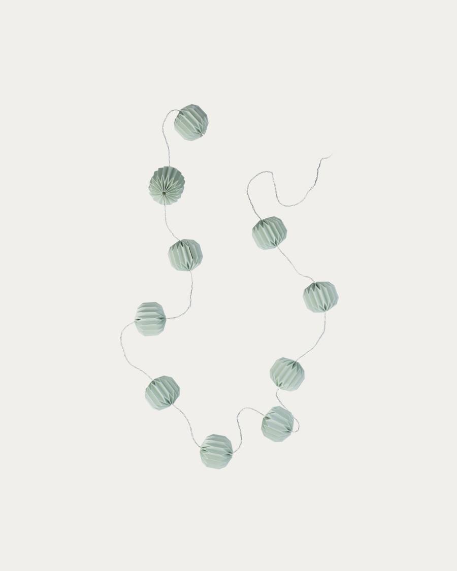 Yulia green string LED lights 2,5 m