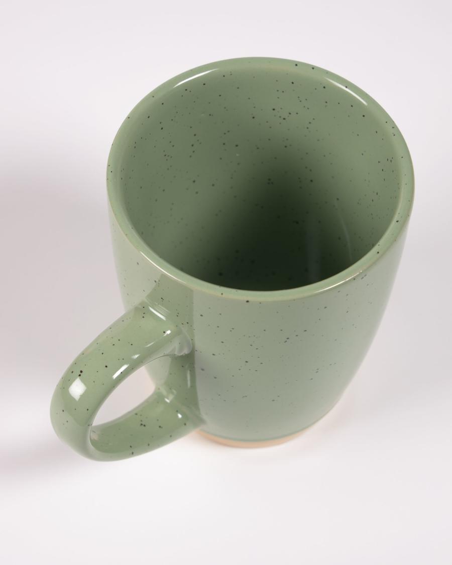 Aratani ceramic mug light green