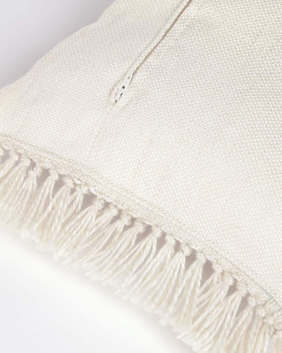 Isaura cushion cover 100% PET in terracotta 30 x 50 cm