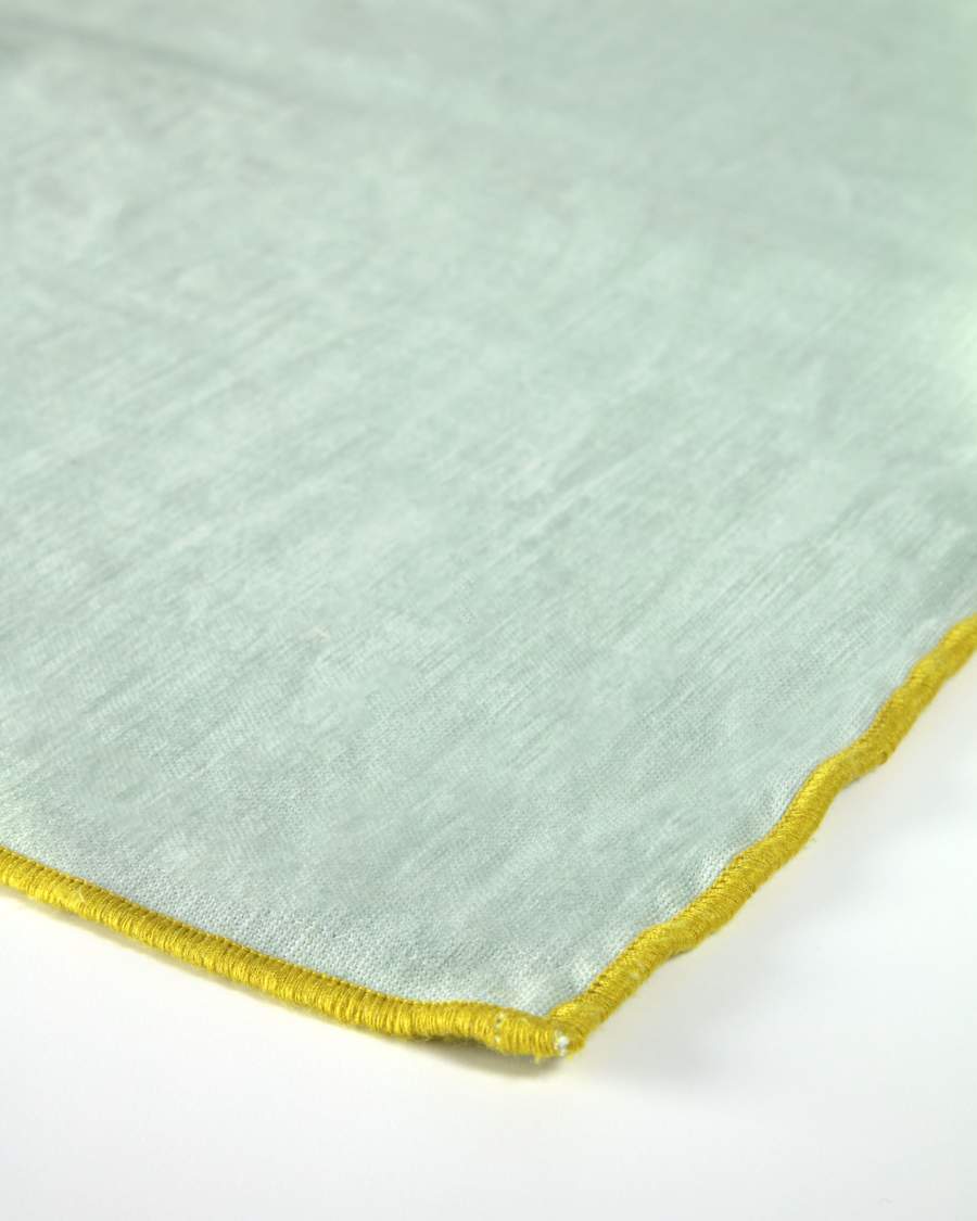 Turquoise Daneli 2 individuele placemat set