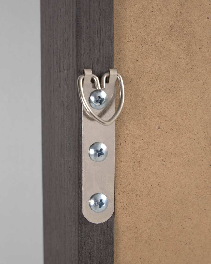 Καθρέπτης Nerina 52 x 152 εκ, σκούρο φινίρισμα