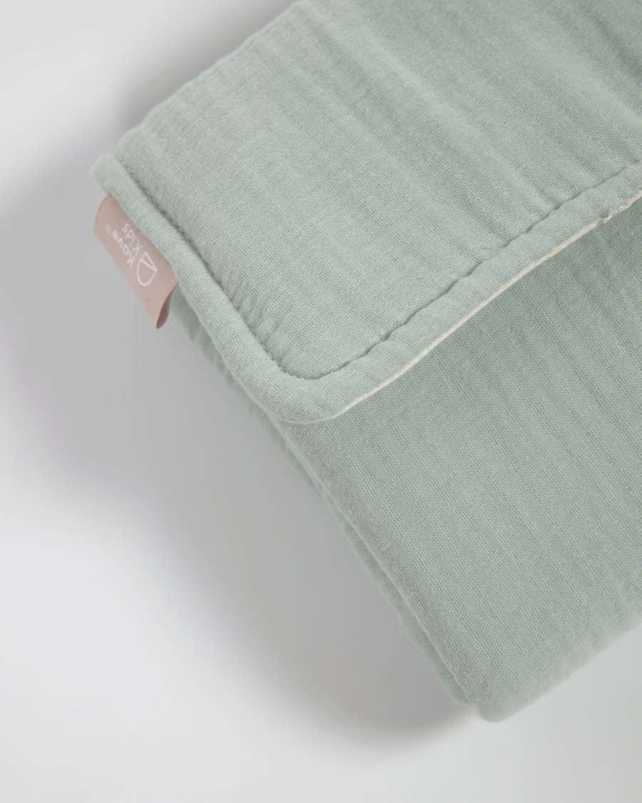 Aλλαξιέρα Yamile, 100% οργανικό βαμβάκι (GOTS), μουσταρδί