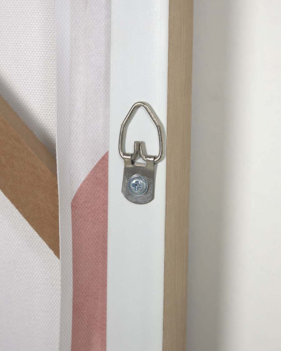 Quadre Izem sol i muntanyes marró 40 x 40 cm