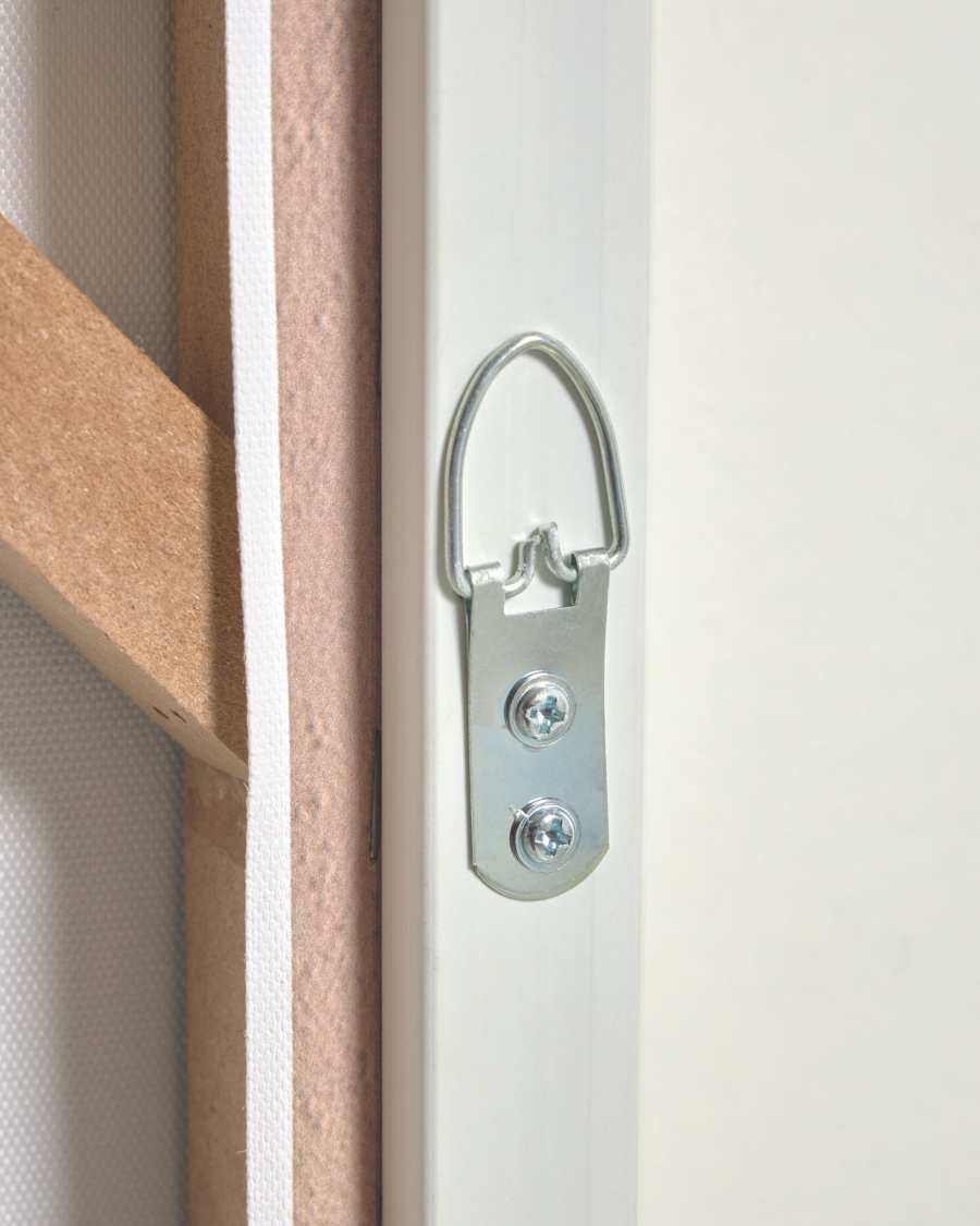 Lucie picture with brown cement staircase 50 x 70 cm