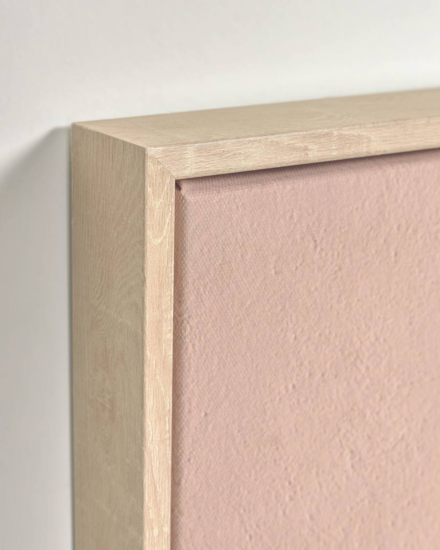 Lucie picture with brown cement staircase 50 x 70 cm