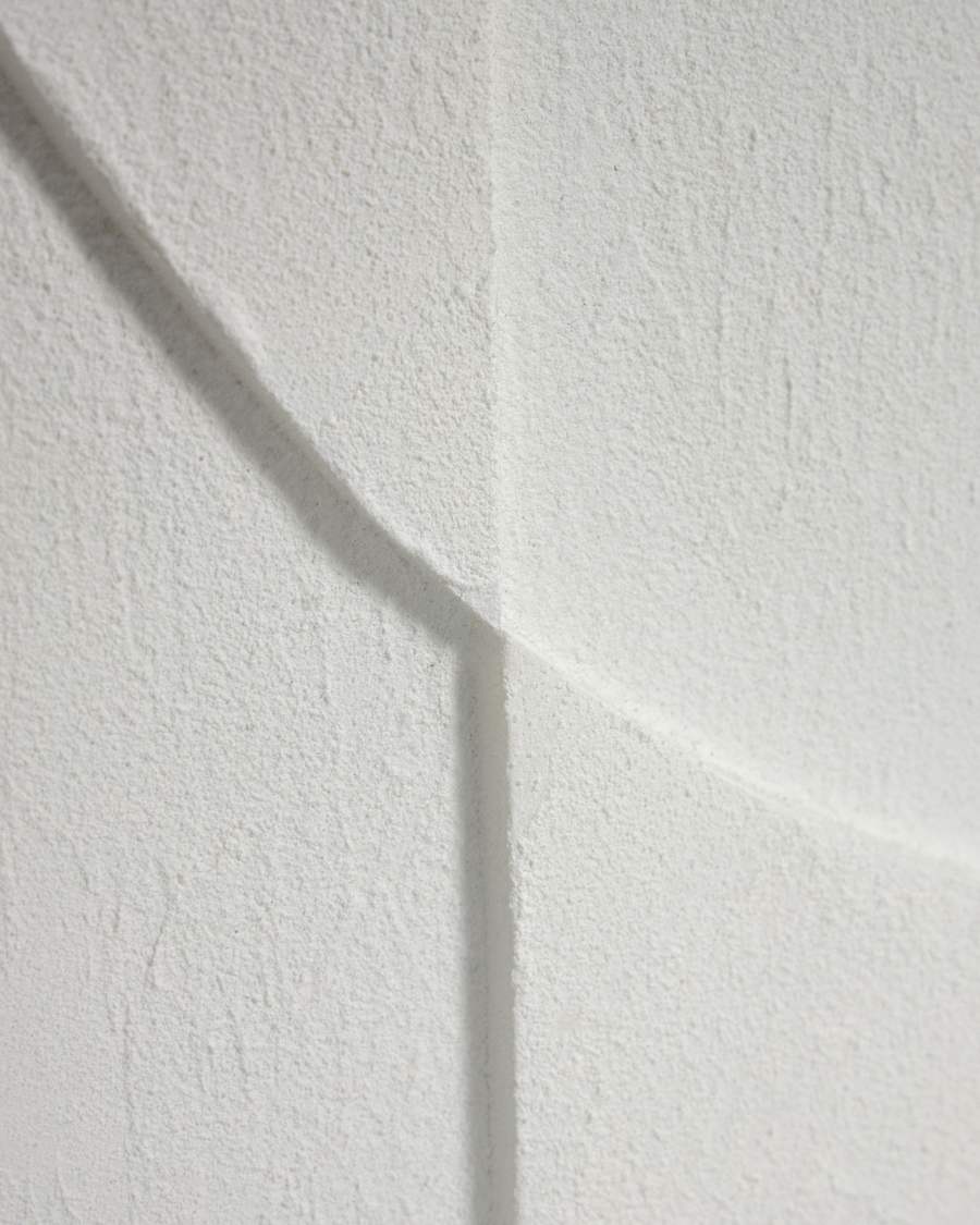 Brunella Set aus zwei weißen Bildern 32 x 42 cm