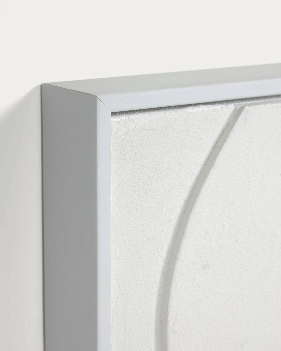 Beija set of two white pictures 32 x 42 cm