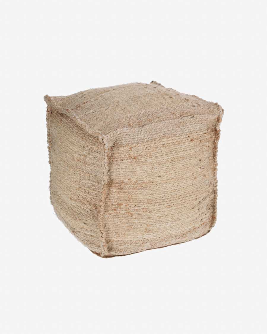 Fadua jute pouffe 45 x 45 cm