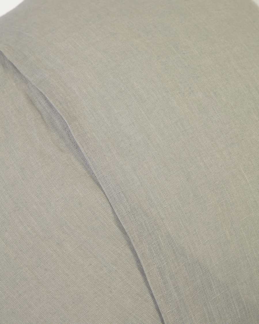 Κάλυμμα μαξιλαριού Elea, 100% λινό, ανοιχτό γκρι, 45 x 45 εκ