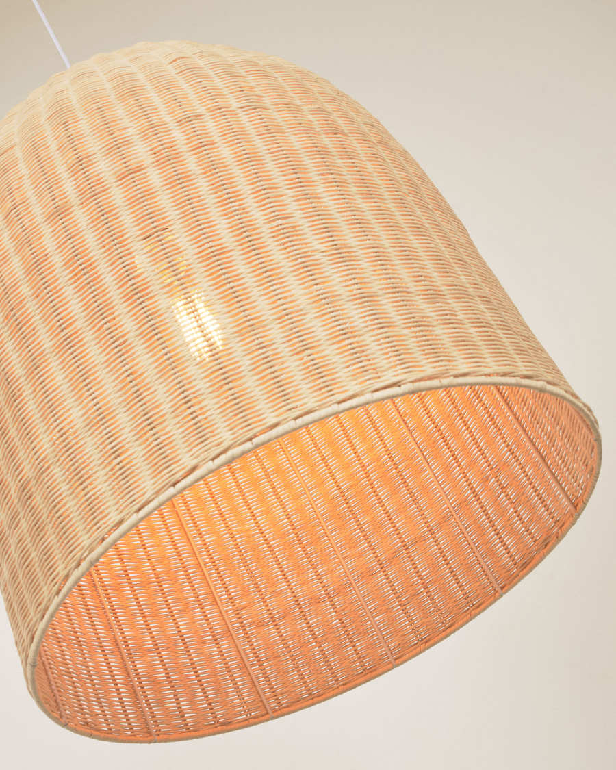 Lampenschirm für die Lampe Druciana aus Rattan mit natürlichem Finish Ø 60 cm