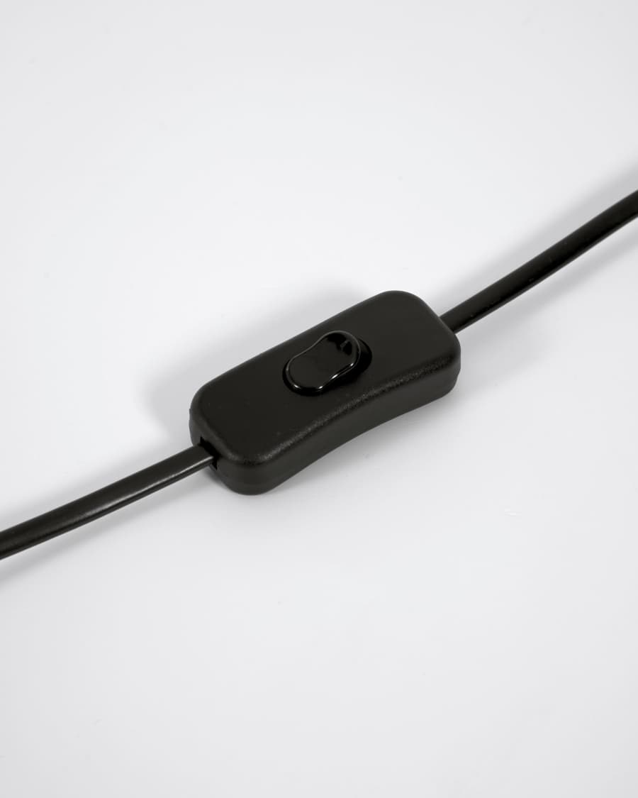 Eastend table lamp in green velvet UK adapter