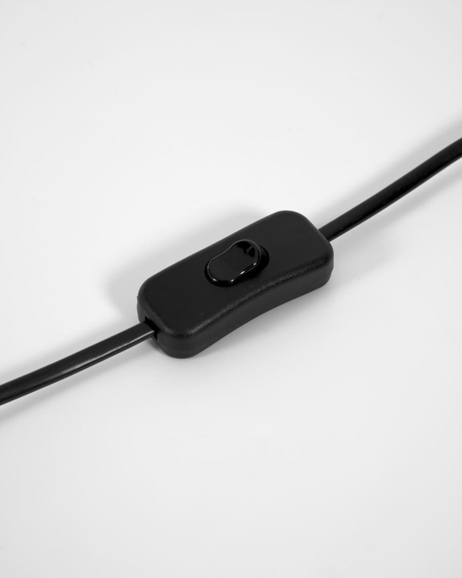 Eastend table lamp in green velvet